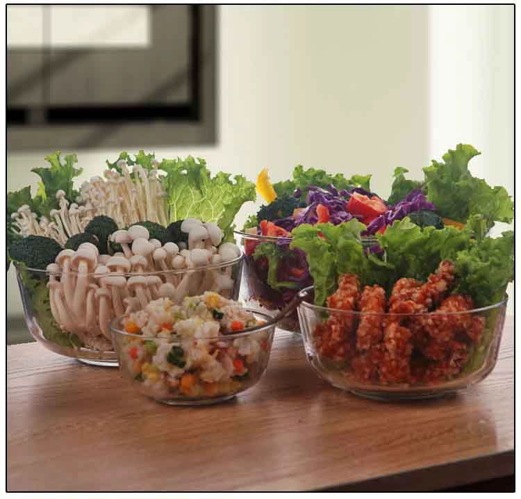 glass bowl set