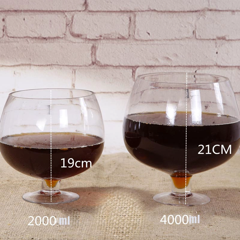 large brandy glasses