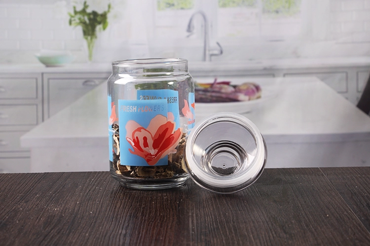 Sealed Glass Jar With Dome Lid