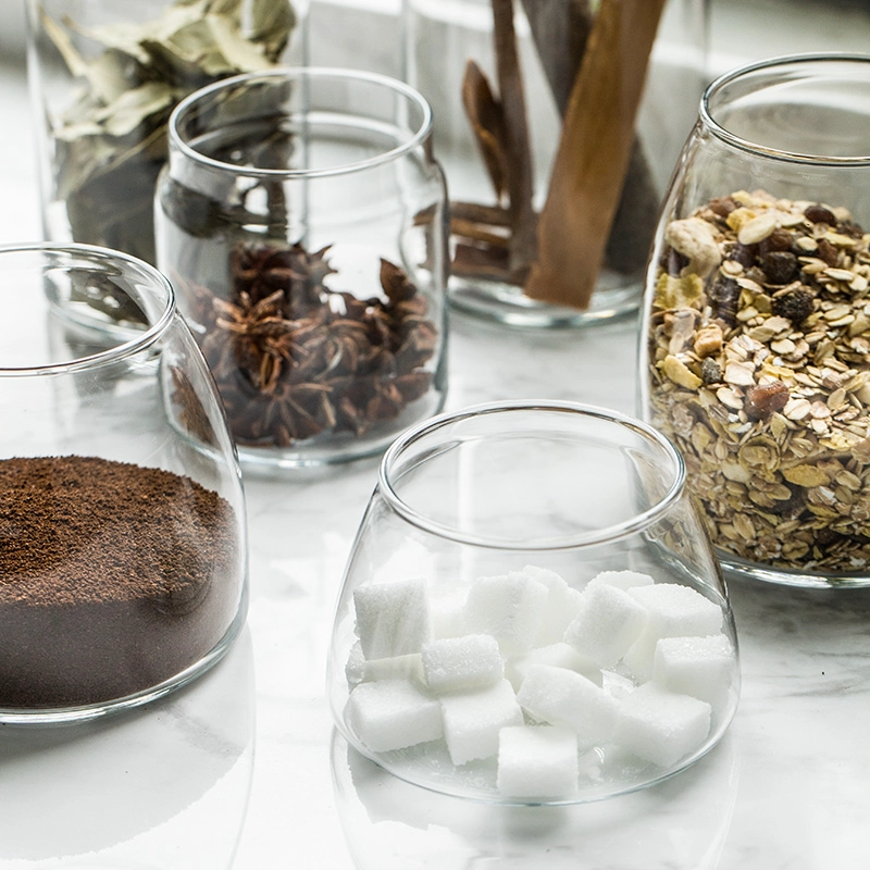 wide mouth glass jar