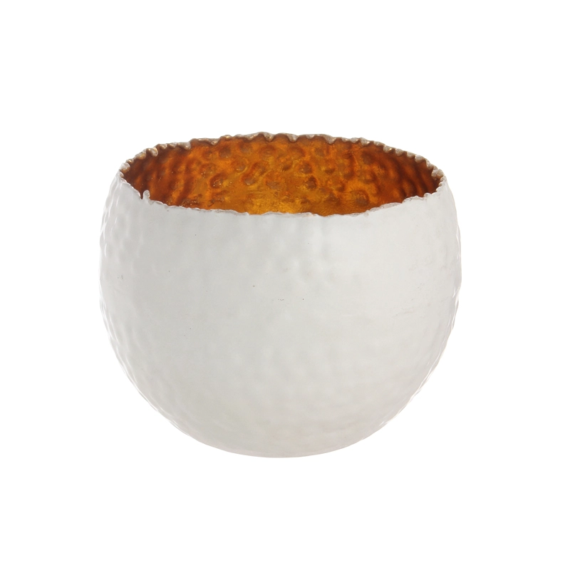 White candle holder