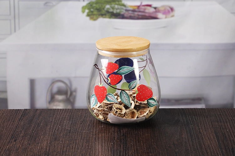 Pretty glass jars