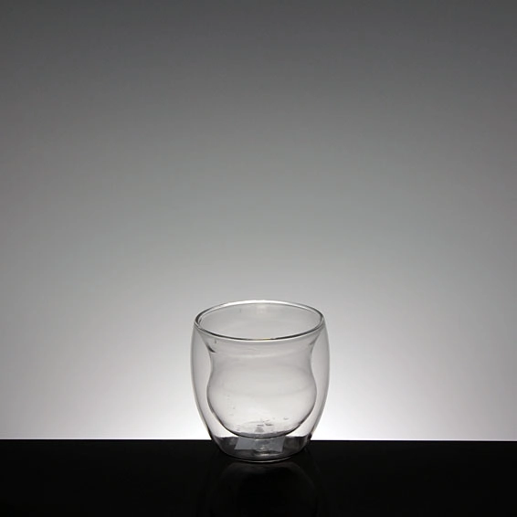 Tumbler glass double walled cups glass cup sets 400ml double wall glass coffee mugs wholesale