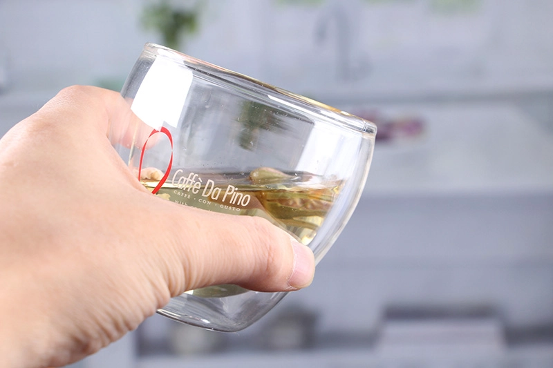 Double Wall Glass Tea Cup