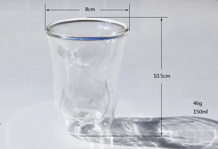 China hot exporter tumbler cups double walled glass mug cheap glass cups milk cup beer glass cups