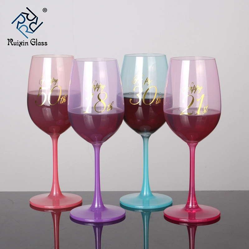 11 China Factory Wholesale Colored Wine Glasses Bulk