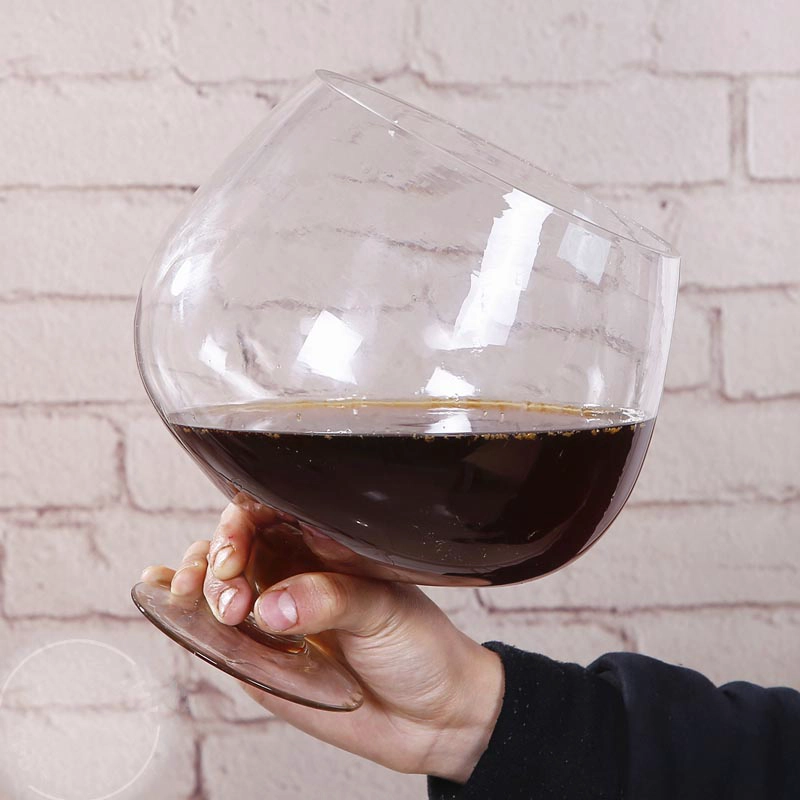 large brandy glasses