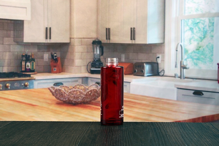 Perfume glass bottle