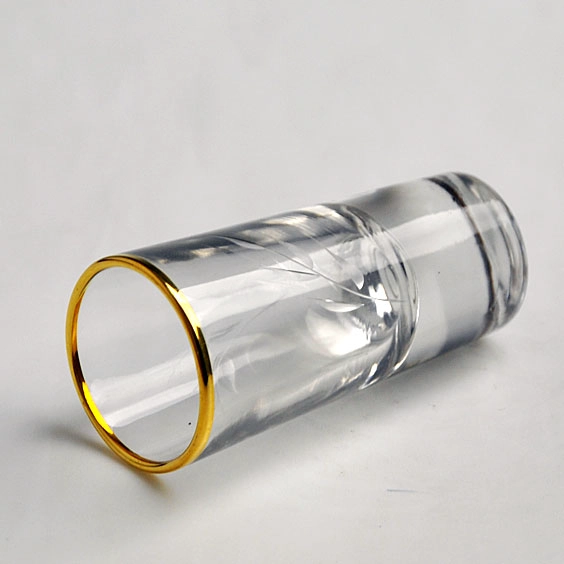 china Gold Rim Hot Sale Drinkware Gold glass tumblers best wine glasses factory