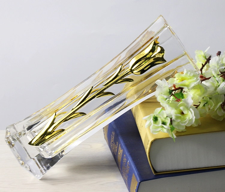 New mercury glass vases and tulip electroplating glass vase