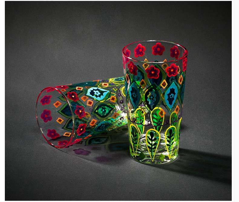 painted glasses
