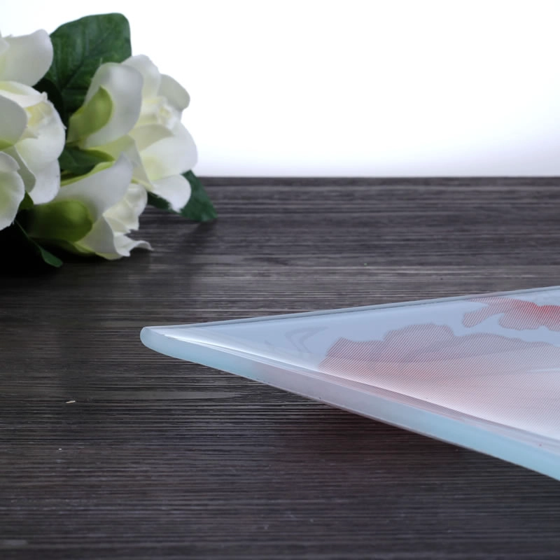 Shatterproof glass plate