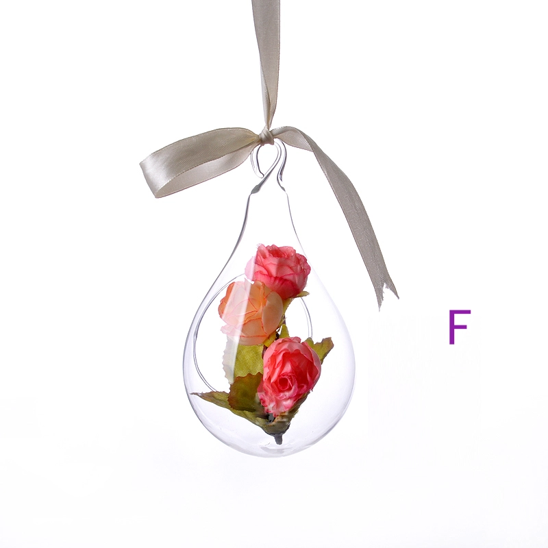 hanging glass vase