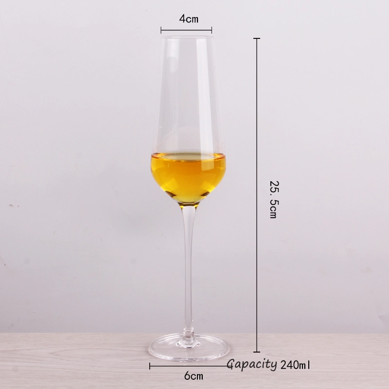 different champagne glasses