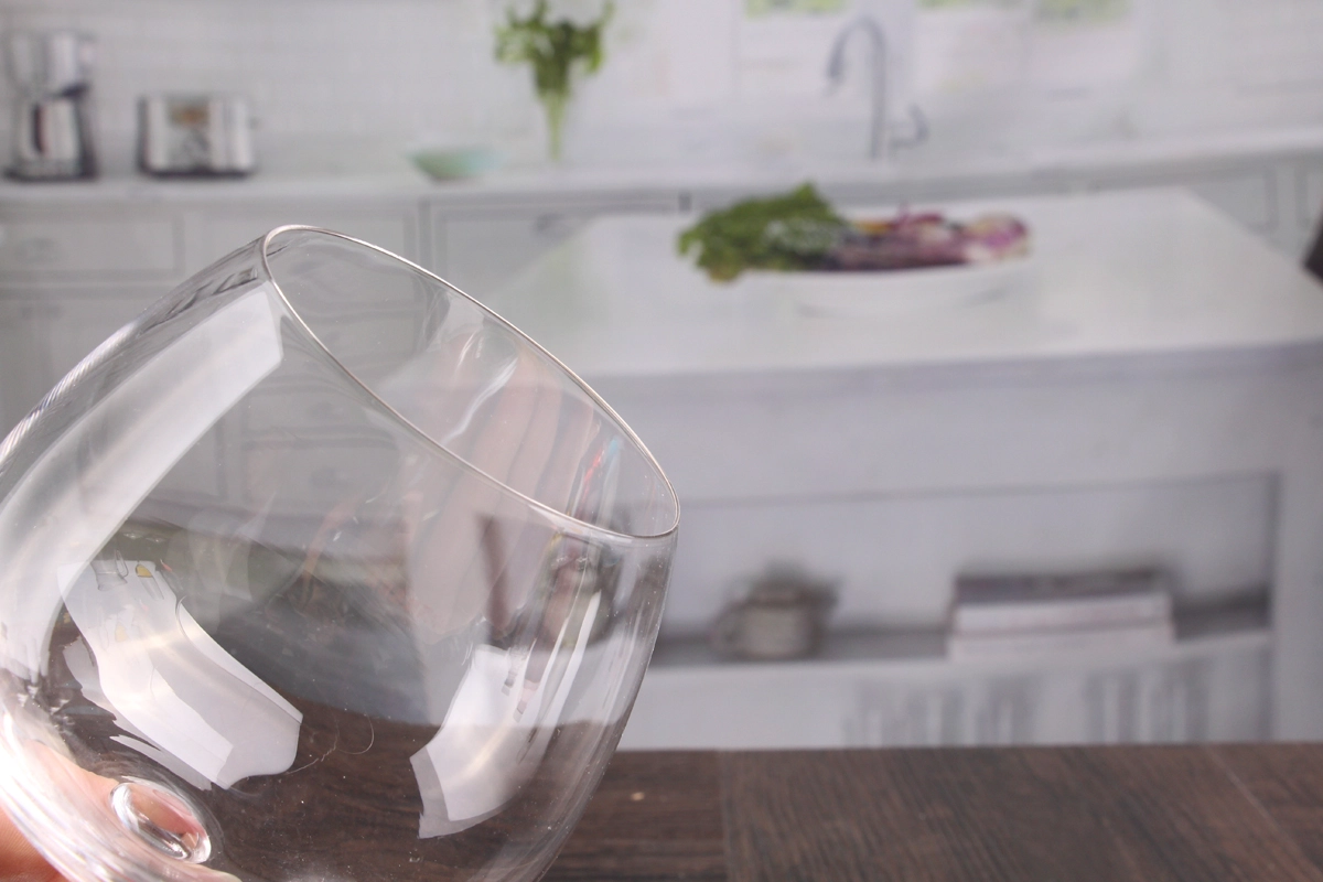 CUT brandy glasses