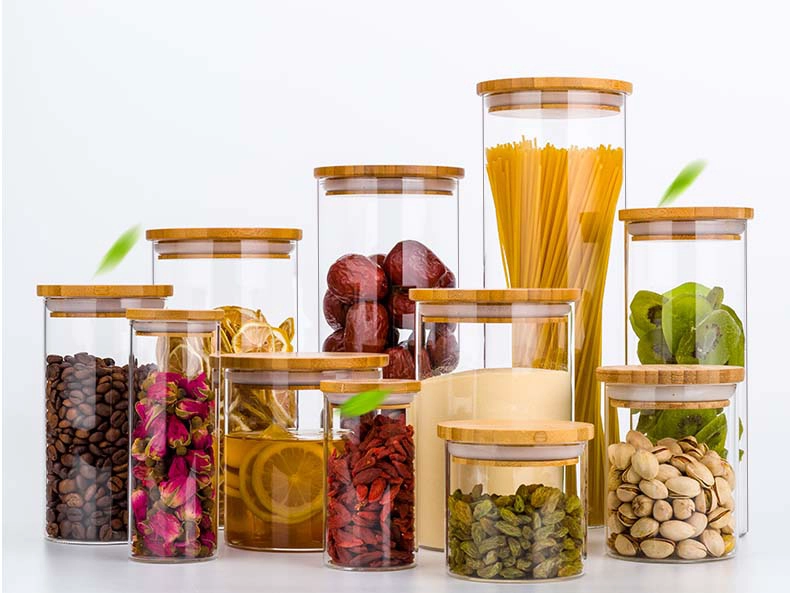 glass kitchen jars