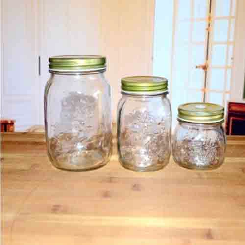 Small glass jug