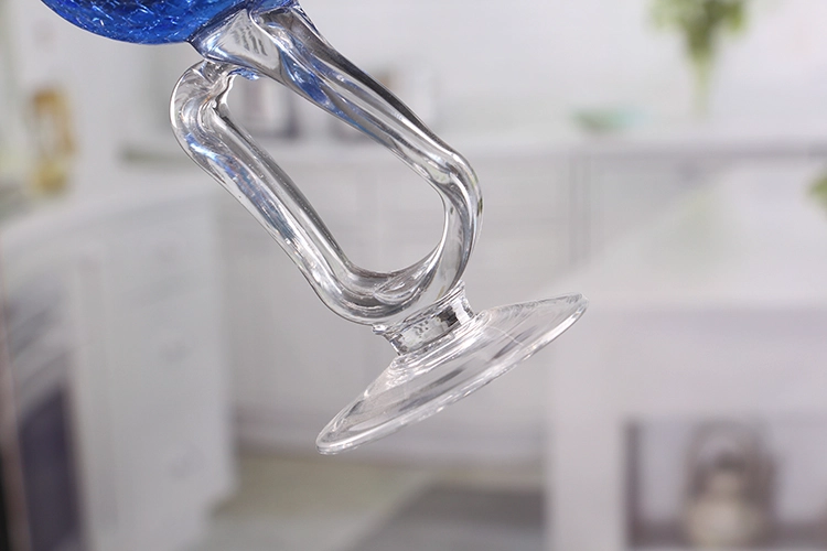 Crack Wine Glass Candle Holder