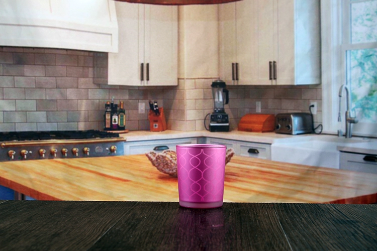 Purple Candle Holders