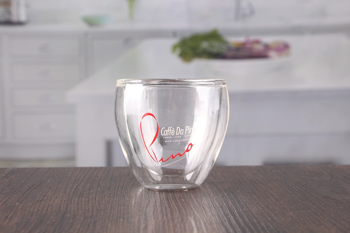 Double Wall Glass Tea Cup