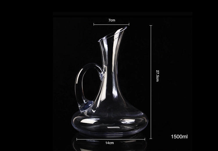 Crystal Wine Decanter With Handle