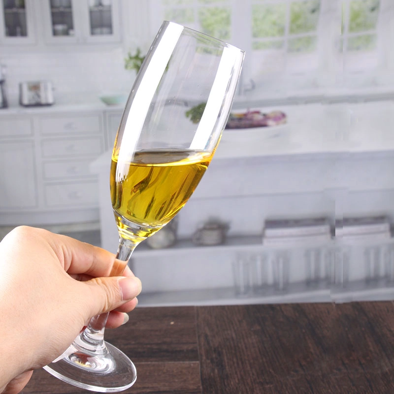 Champagne crystal glasses