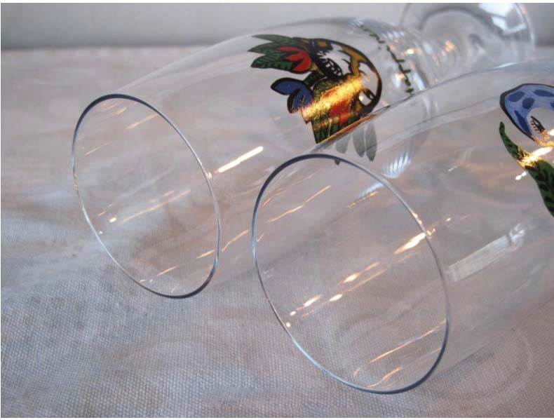personalized hand painted wine glasses