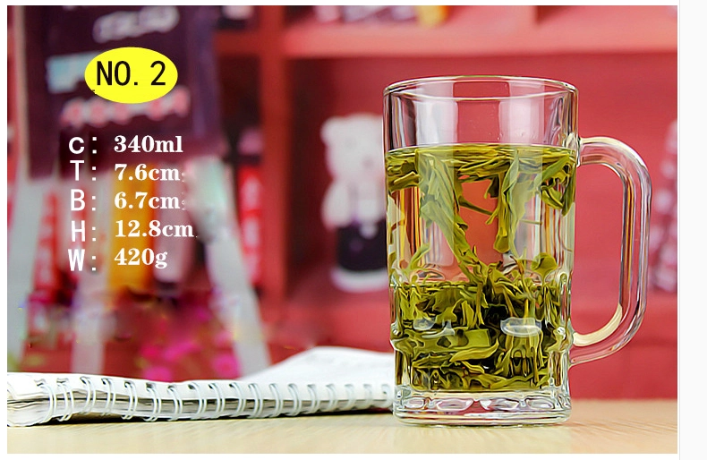 thickened glass beer mugs