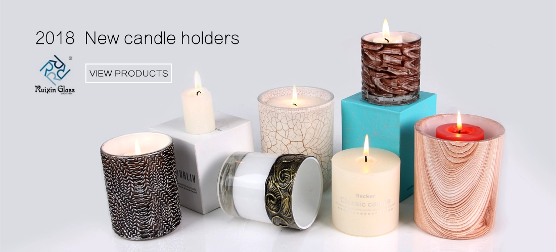 CD005 New Hot High Quality Large Capacity High White Glass Decorative Candle Holder For Banquets