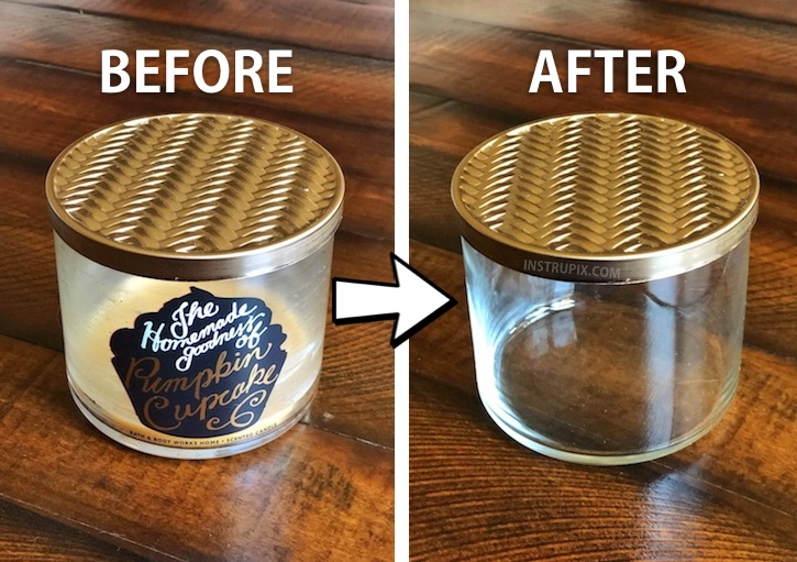 Candle Jars ,Candle Jars With This Easy Trick