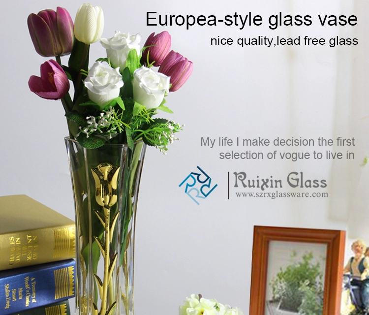 New mercury glass vases and tulip electroplating glass vase