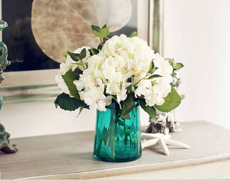 blue vases