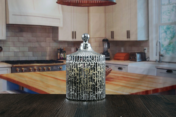 Candle holders with dome lids