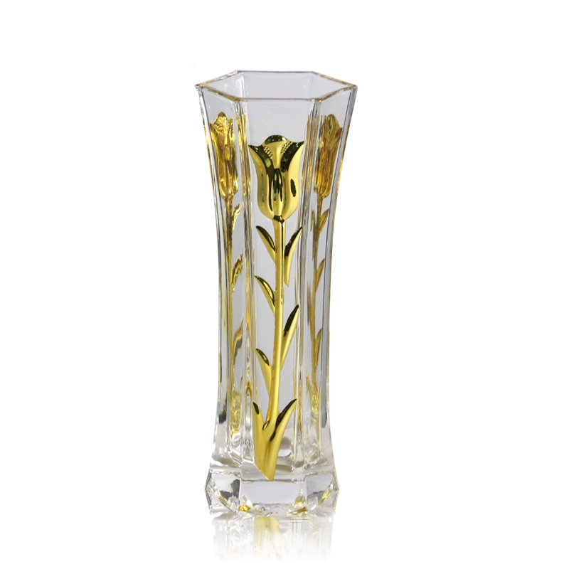 Tulip flowers vases