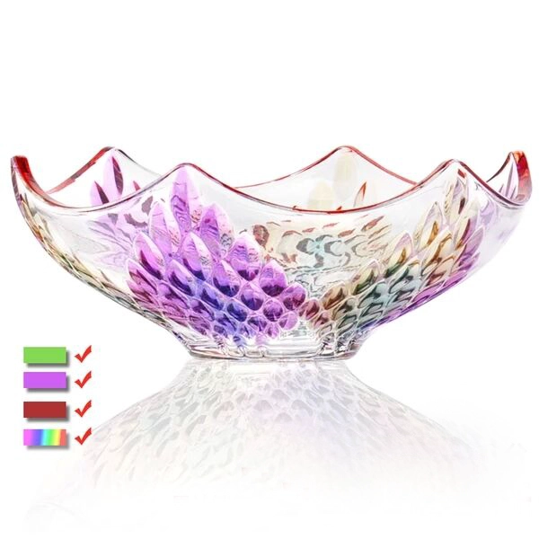 colored fruit plate
