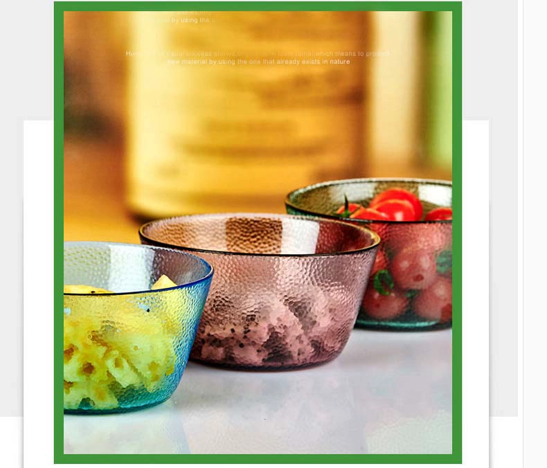 glass salad bowls