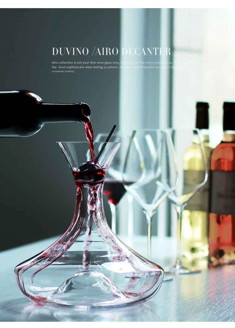 glass wine decanter