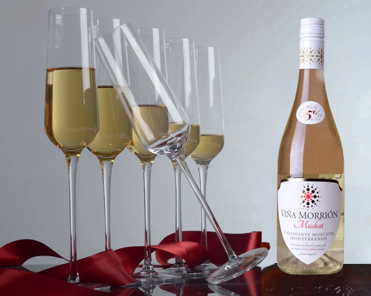 handmade champagne flutes