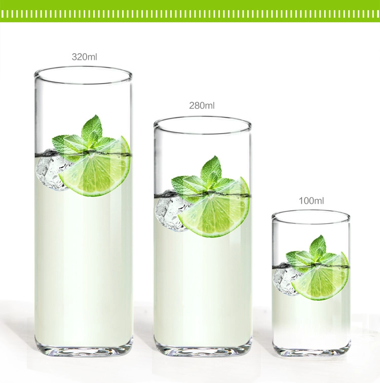 clear glass cups