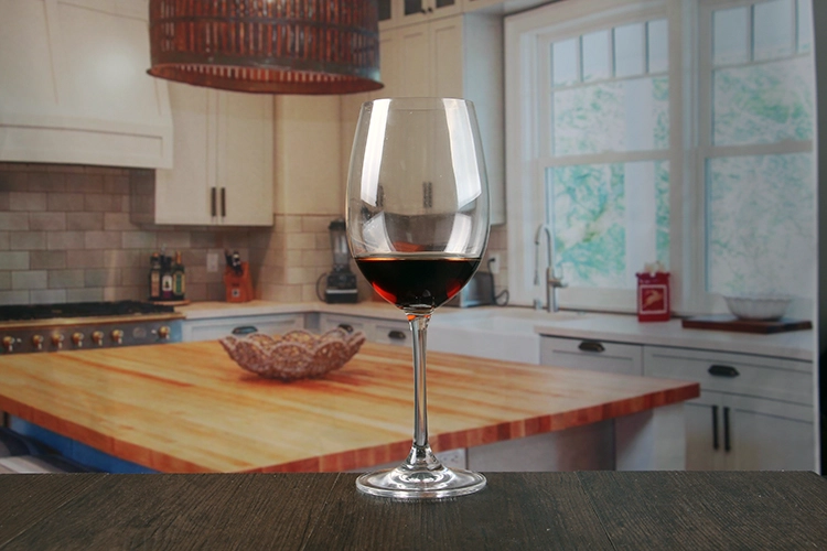 Big crystal goblet