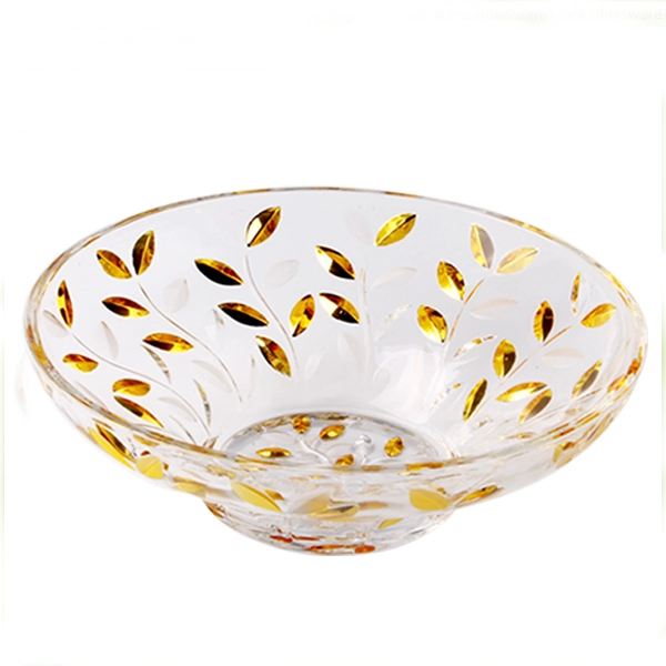 large glass serving bowl