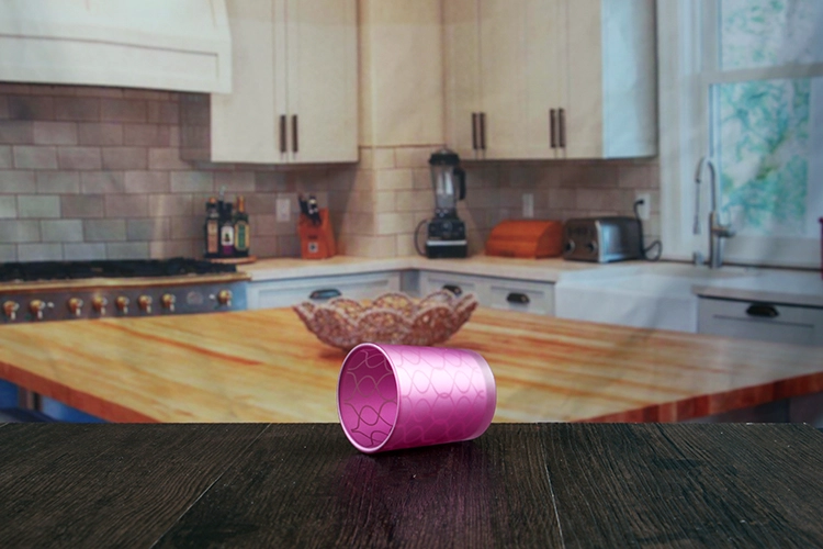 Purple Candle Holders