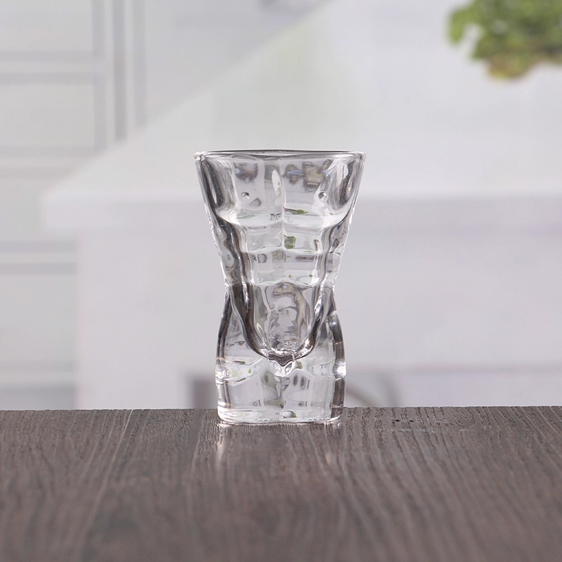 1 ounce mannen lichaam vorm schot glas groothandel