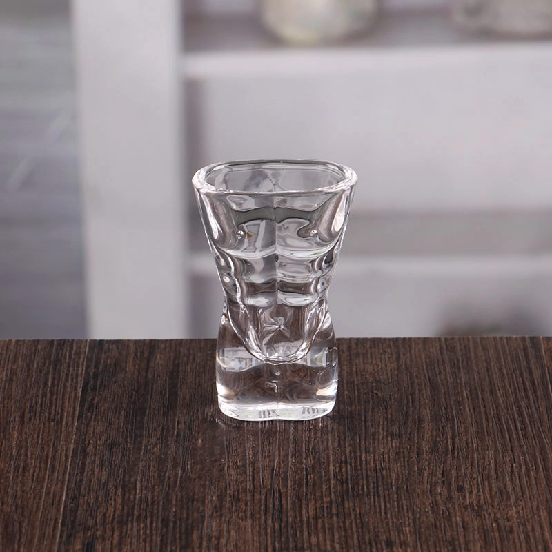 1 ounce mannen lichaam vorm schot glas groothandel