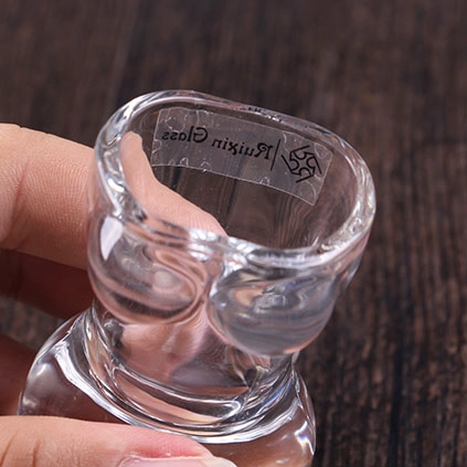 1 oz shot glass femme forme lunettes de lunettes de vin sexy sexy en gros