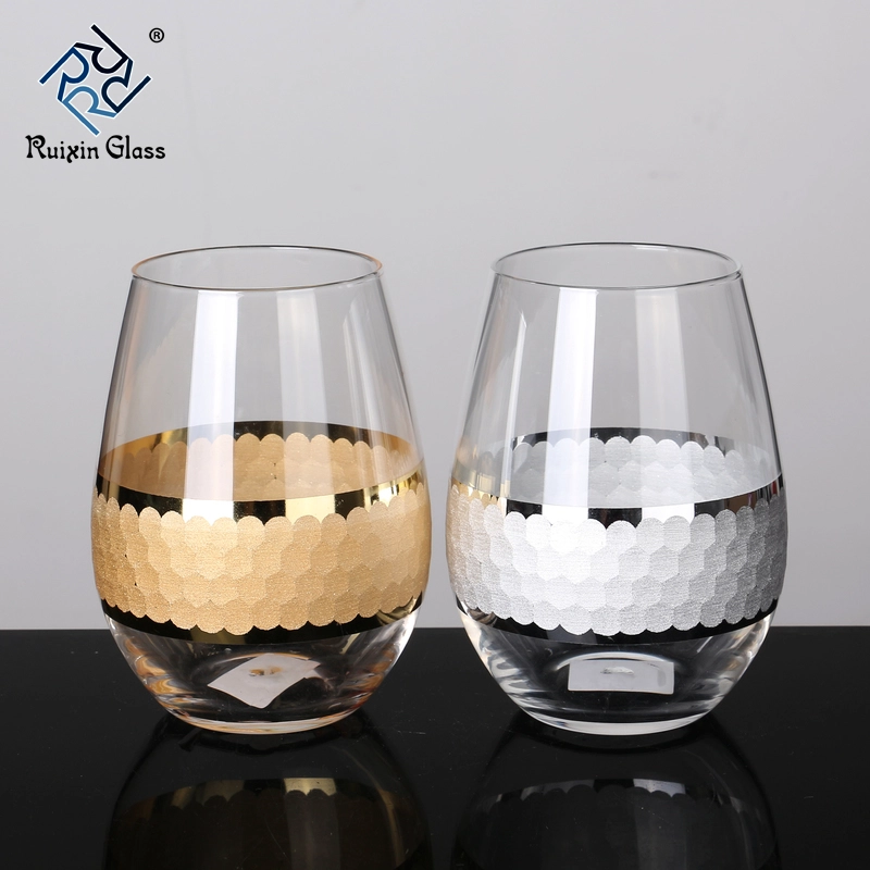 13 Toptan Özelleştirme Beyaz Şarap Bardakları Stemless