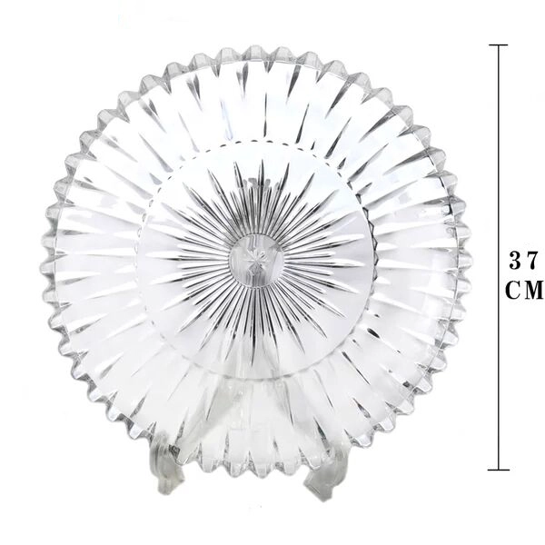 2016 China popular glass fruit plate,crystal glass bowls wholesale