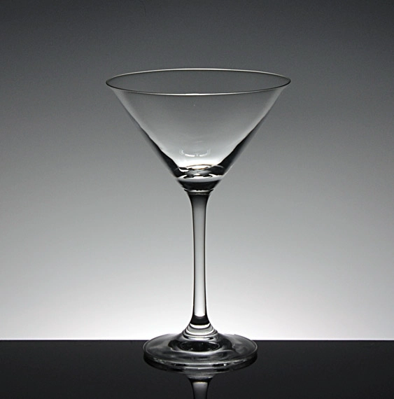 Cina classico bicchiere da cocktail in vetro margarita e vetro martini all'ingrosso
