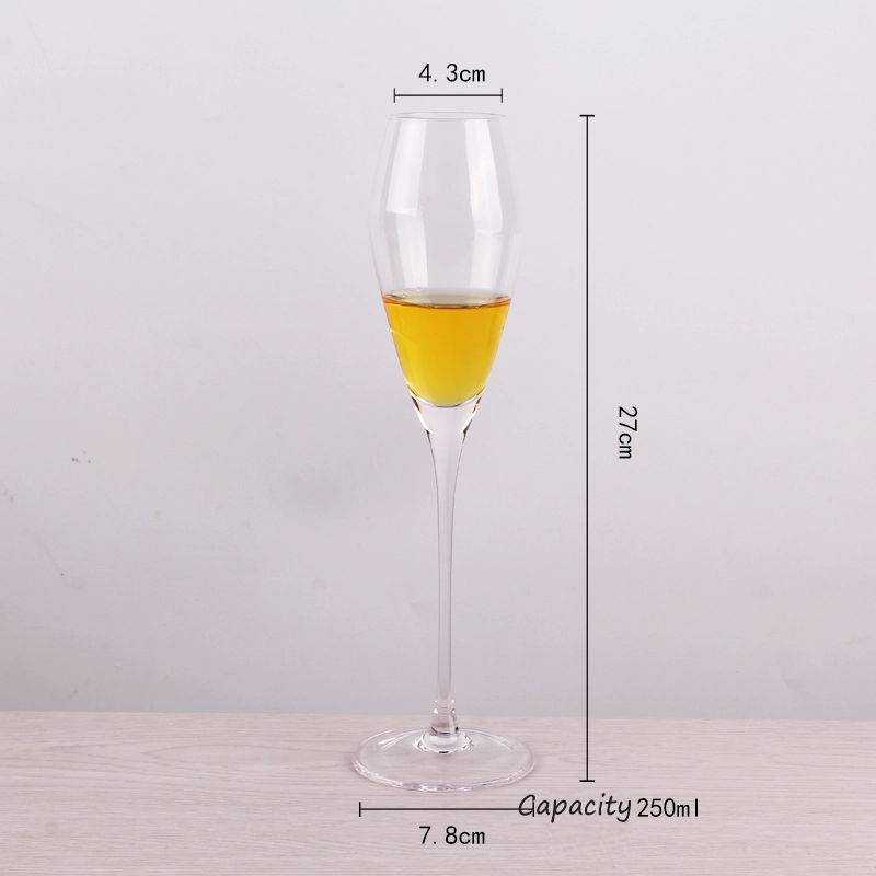 250ml bicchieri di champagne personalizzate fornitore di nozze tostatura flauti moderni flauti champagne all'ingrosso
