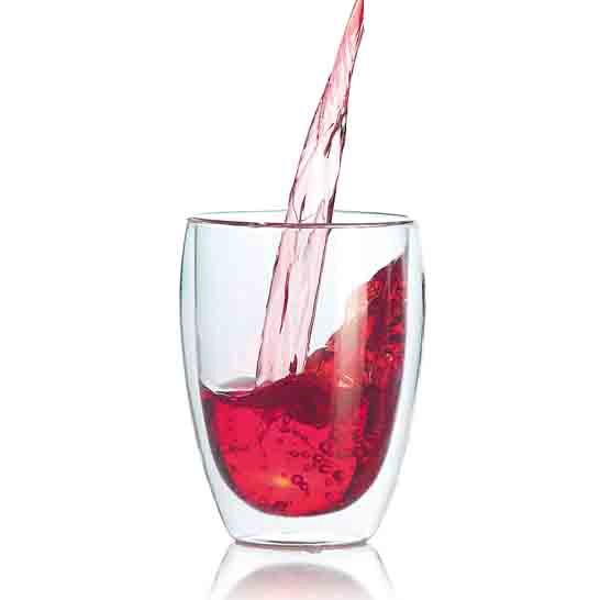 300ML مزدوج الجدار الزجاجي أكواب الشاي المصنع